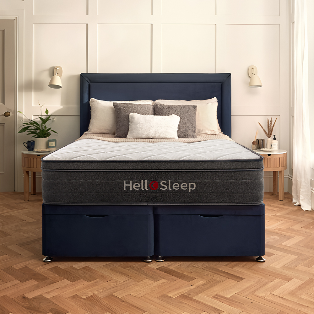 Hellosleep 21cm purple Sprung Mattress