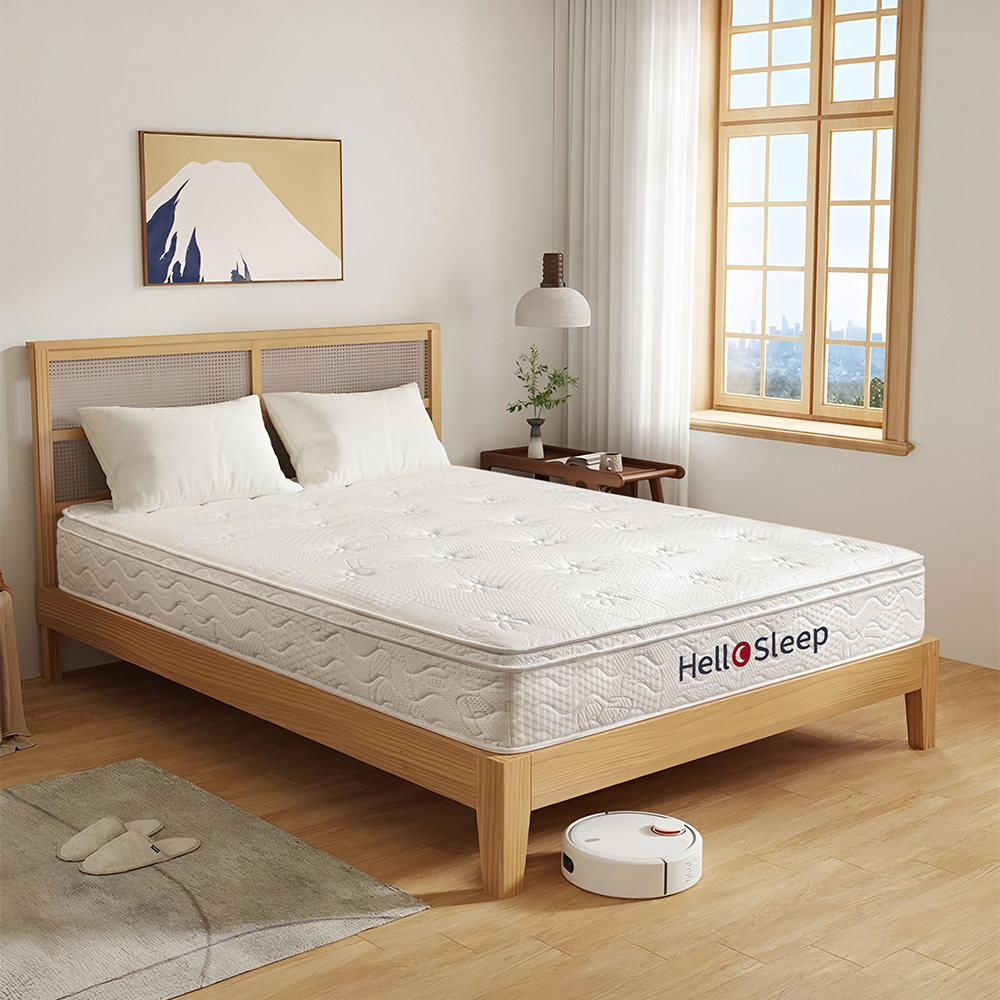 Hellosleep White Sprung Mattress