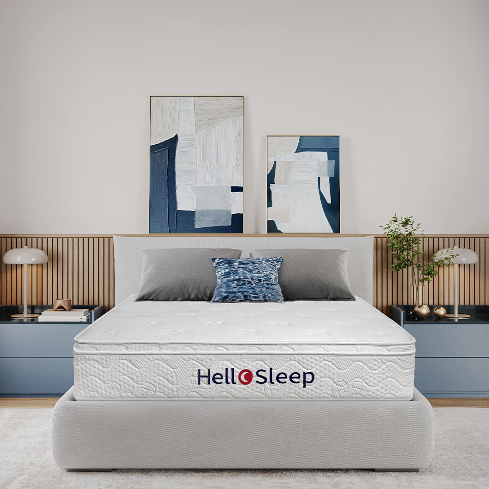 Hellosleep White Sprung Mattress