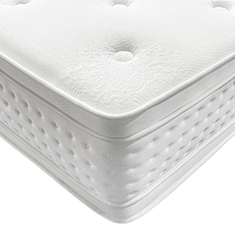 Hellosleep 38cm White Sprung Mattress