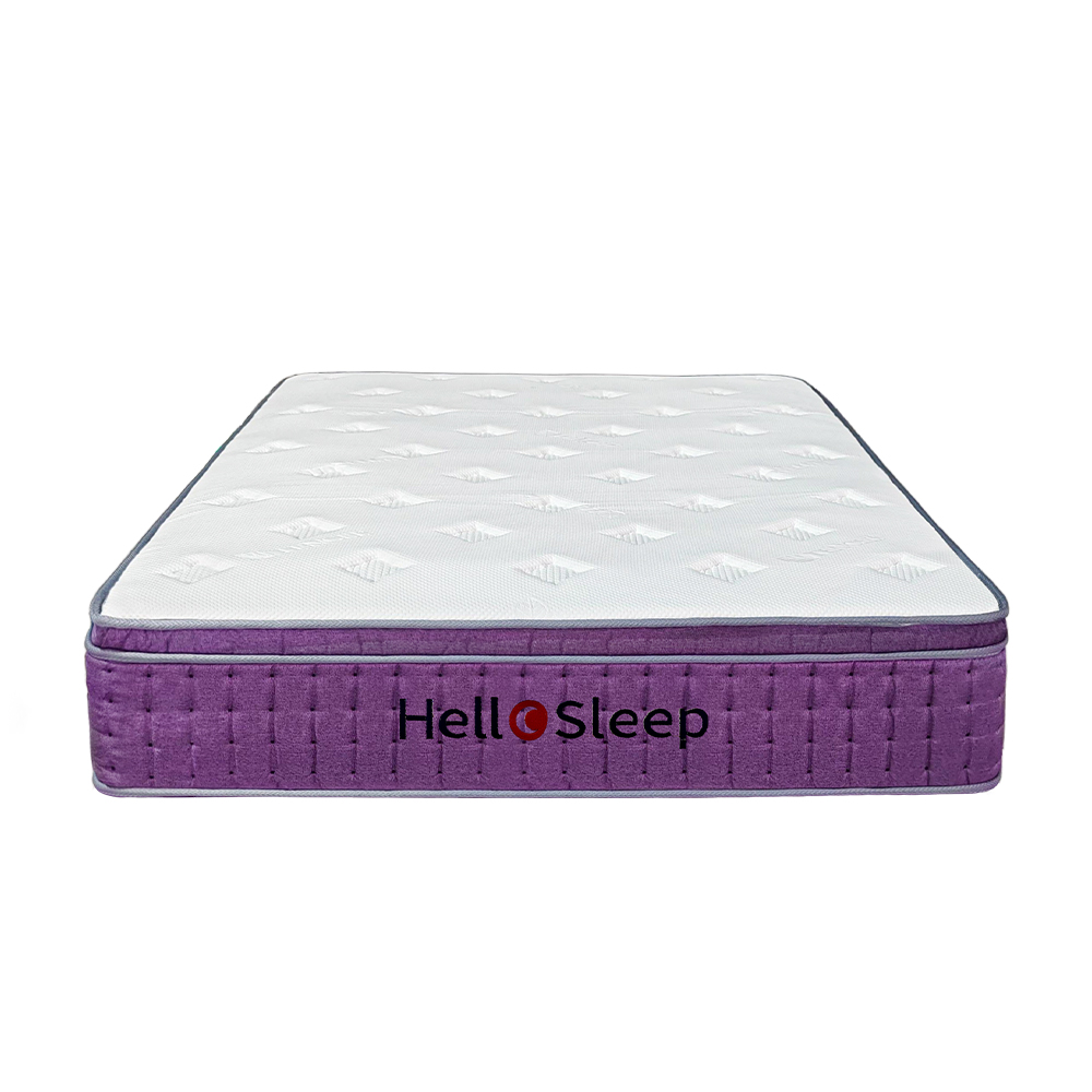 Hellosleep 21cm purple Sprung Mattress