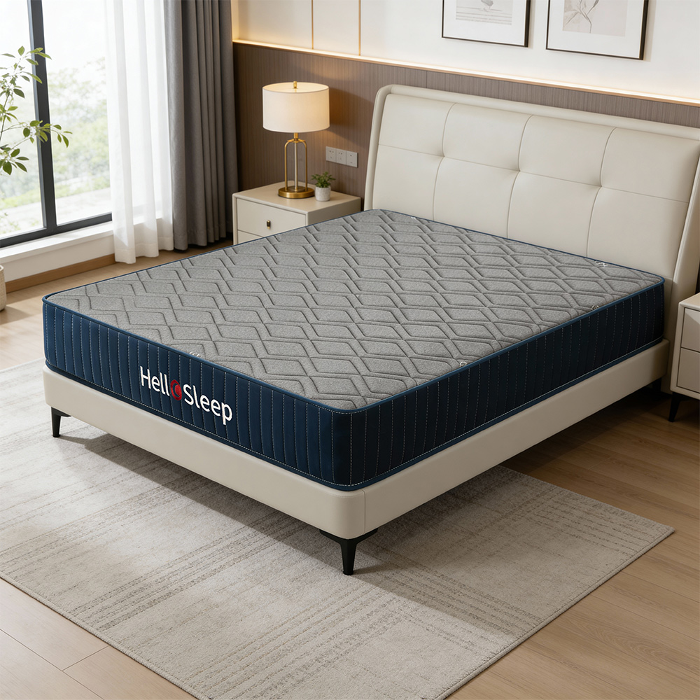 Queen Memory Foam Mattress in a Box, Medium-Firm Feel for Back Pain Relief, Fiberglass Free, Motion Isolation