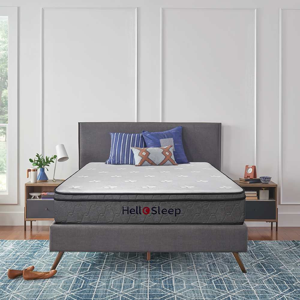 Hellosleep 21cm purple Sprung Mattress