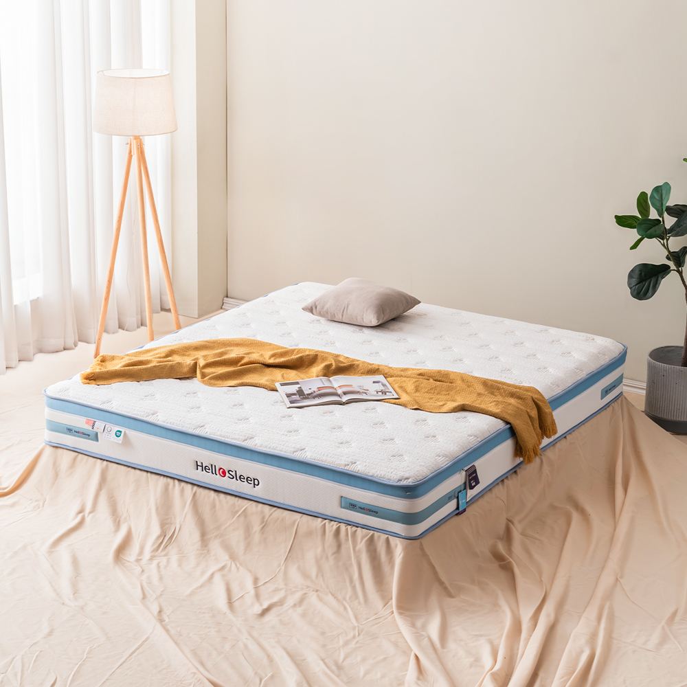 Hellosleep Customizable Grey Sprung Mattress