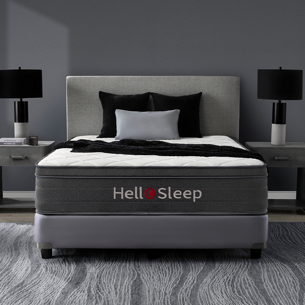 Hellosleep 21cm purple Sprung Mattress