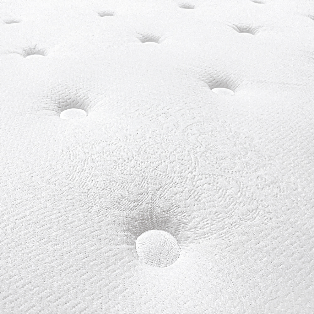 Hellosleep 38cm White Sprung Mattress