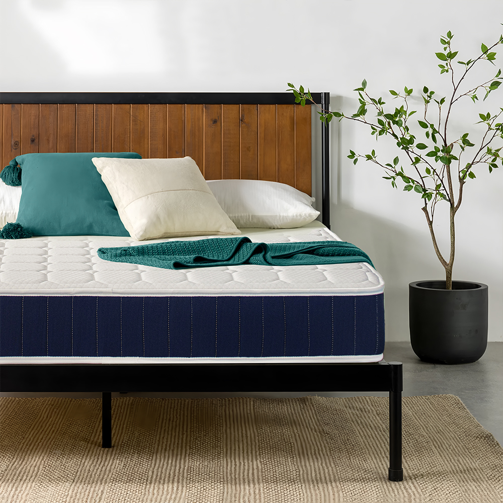 Hellosleep Customizable Blue Sprung Mattress